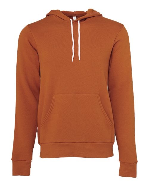 Bella+Canvas 3719 Unisex Sponge Fleece Hoodie — Premium Customizable Hoodie — Ash