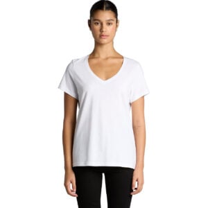 AS Colour Wo's Maple V Neck Tee | 4023 - AS Colour - Custom Apparel by Breaking Free Industries
