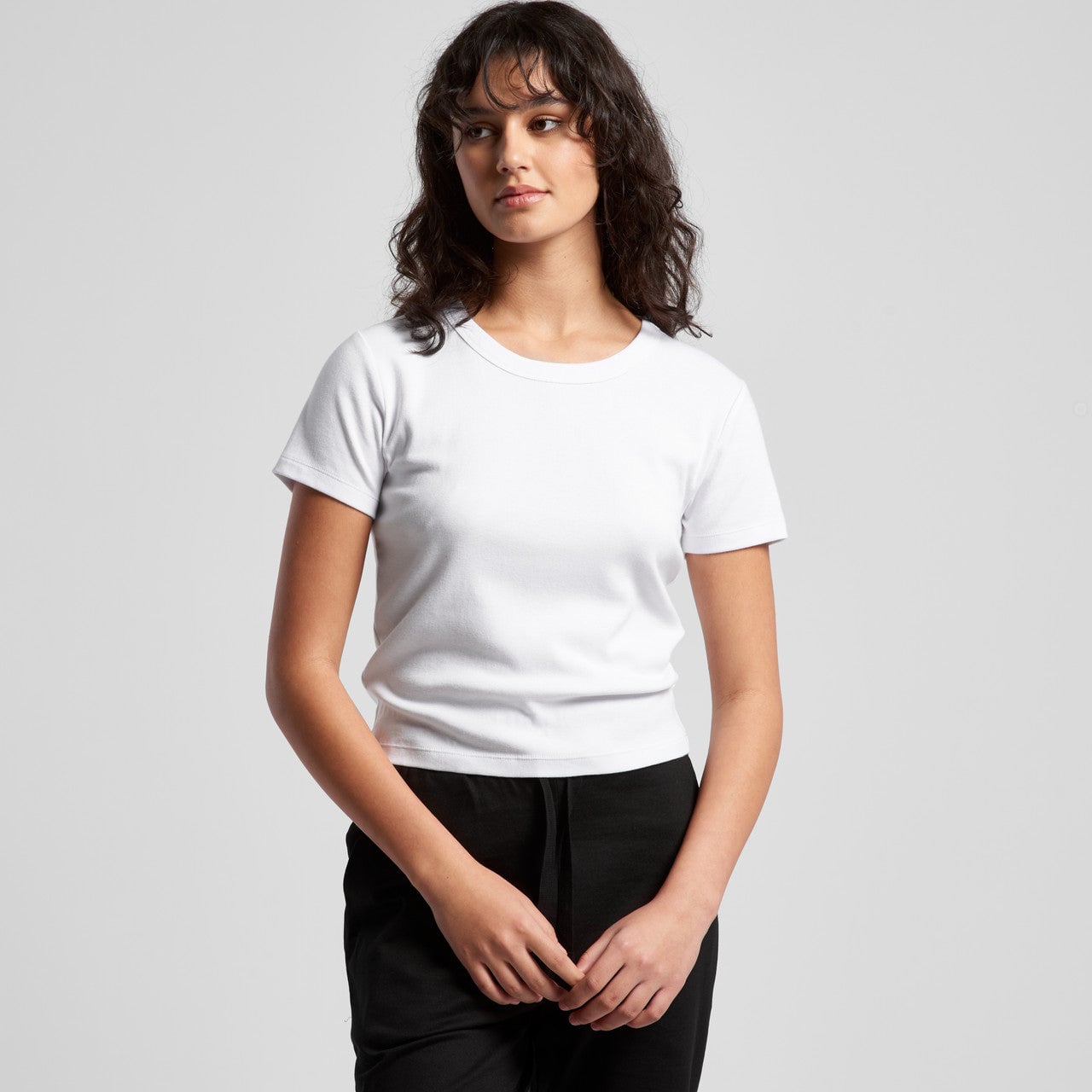 AS Colour Wo's Organic Rib Baby Tee | 4074 - AS Colour - Custom Apparel by Breaking Free Industries