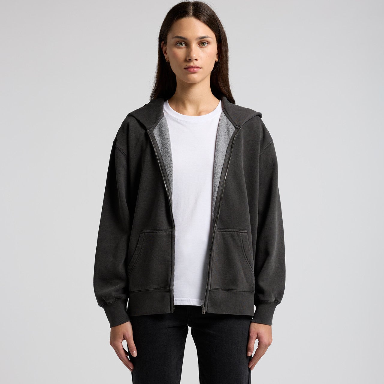 AS Colour Wo's Relax Faded Zip Hood | 4170 - AS Colour - Custom Apparel by Breaking Free Industries