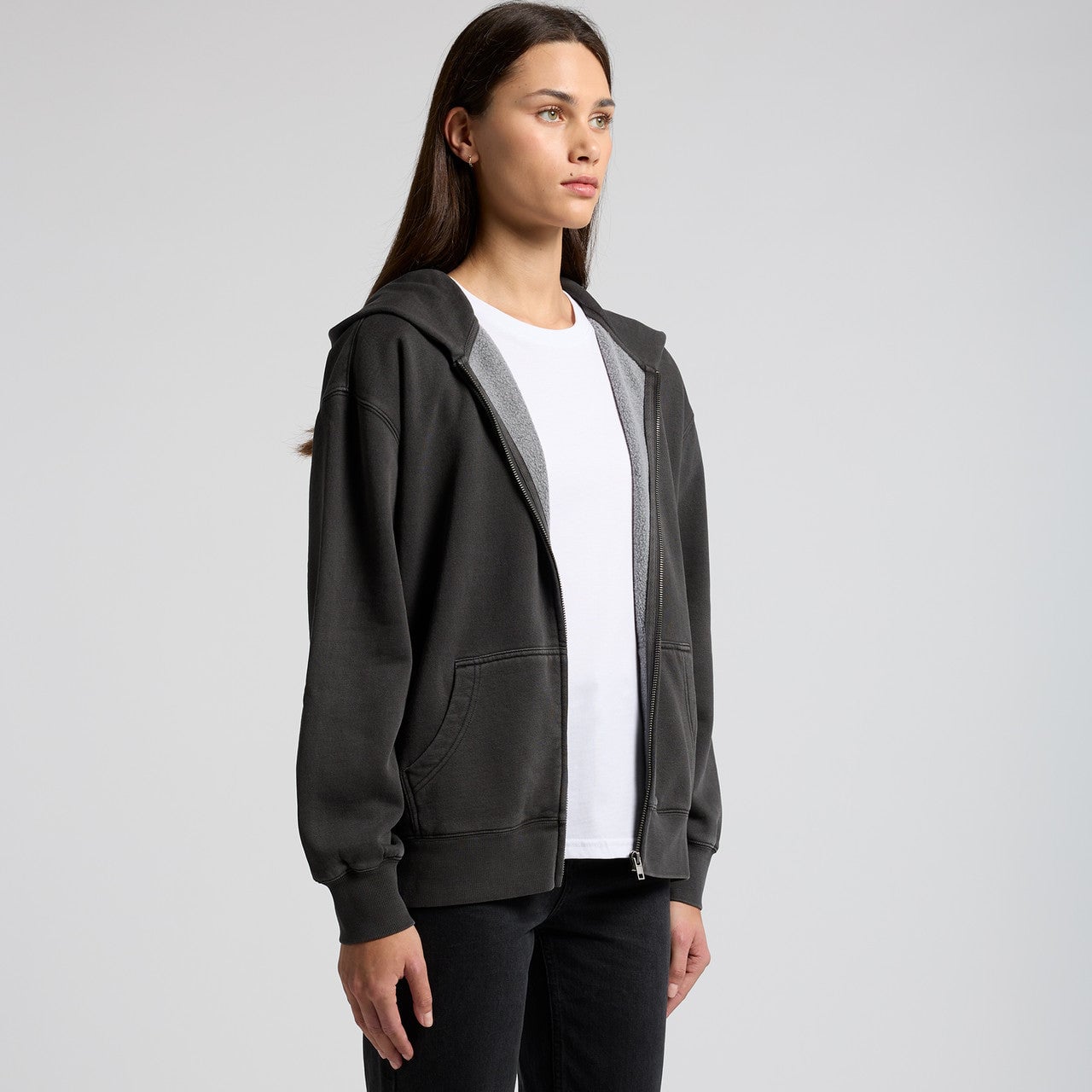 AS Colour Wo's Relax Faded Zip Hood | 4170 - AS Colour - Custom Apparel by Breaking Free Industries