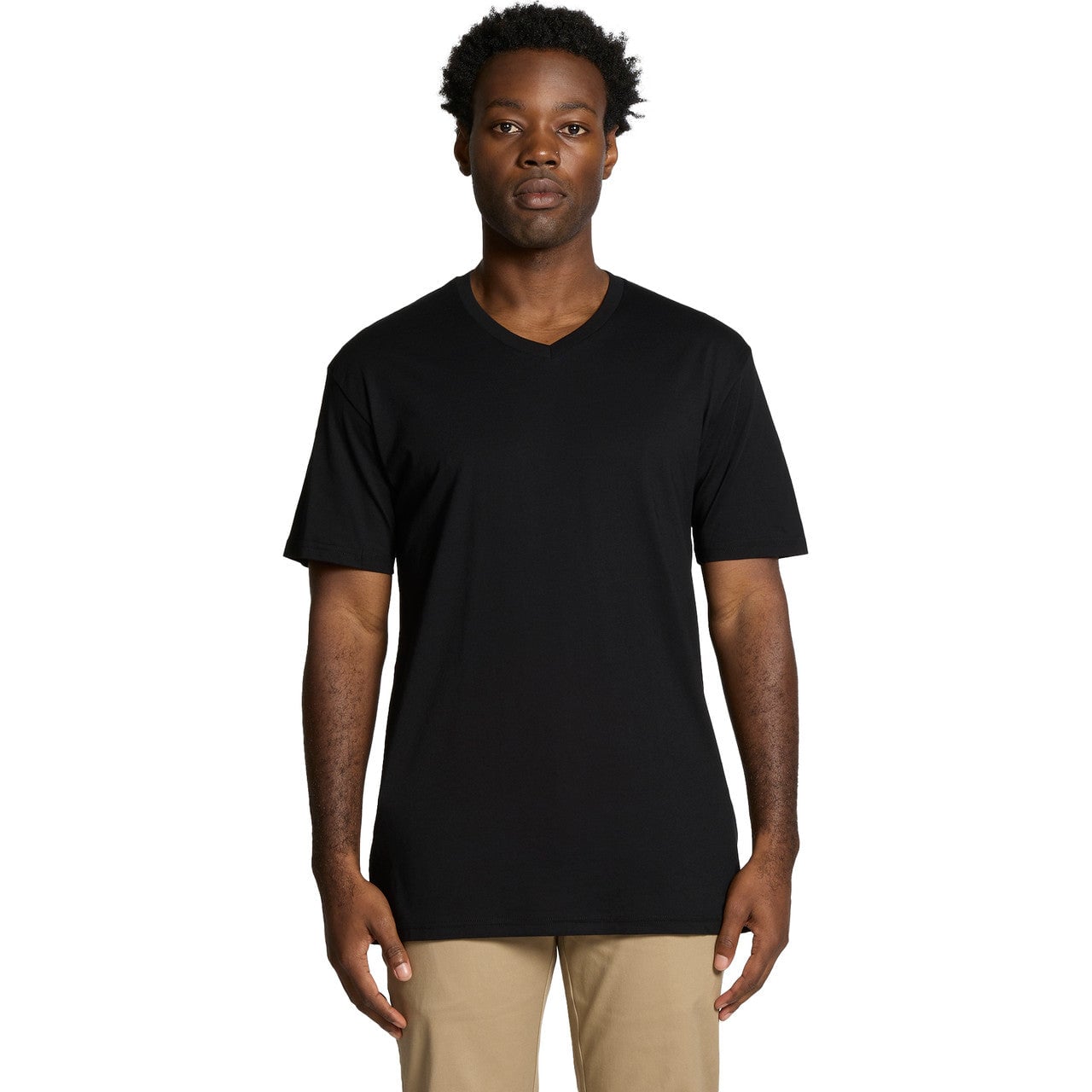 AS Colour Staple V Neck Tee | 5001V