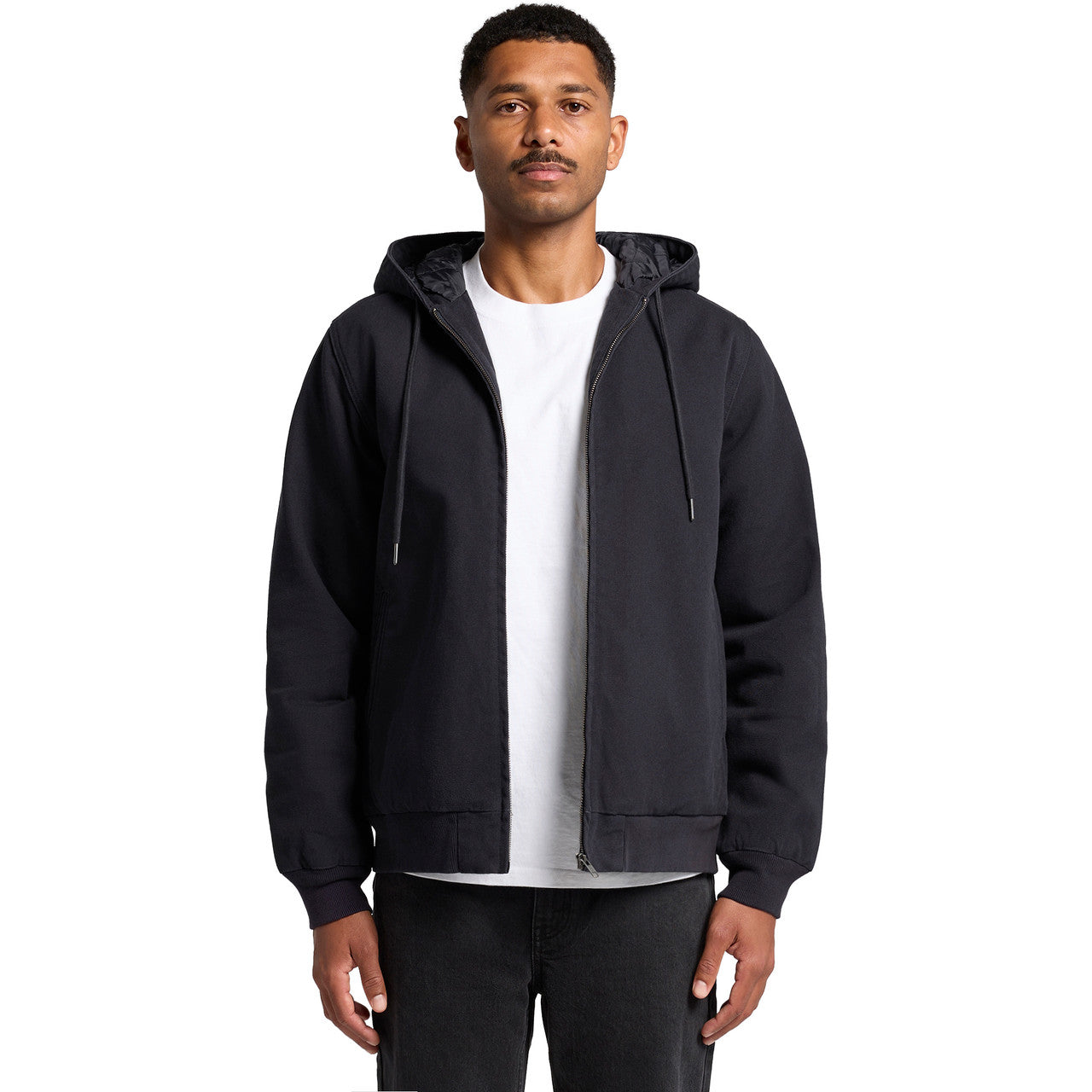 AS Colour Canvas Bomber Hood Jacket | 5532