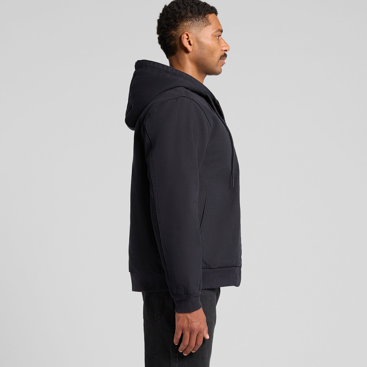AS Colour Canvas Bomber Hood Jacket | 5532