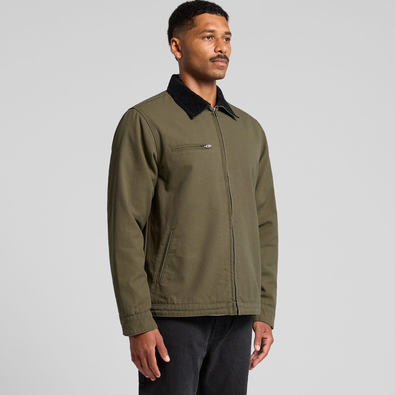 AS Colour Canvas Cord Collar Jacket | 5533