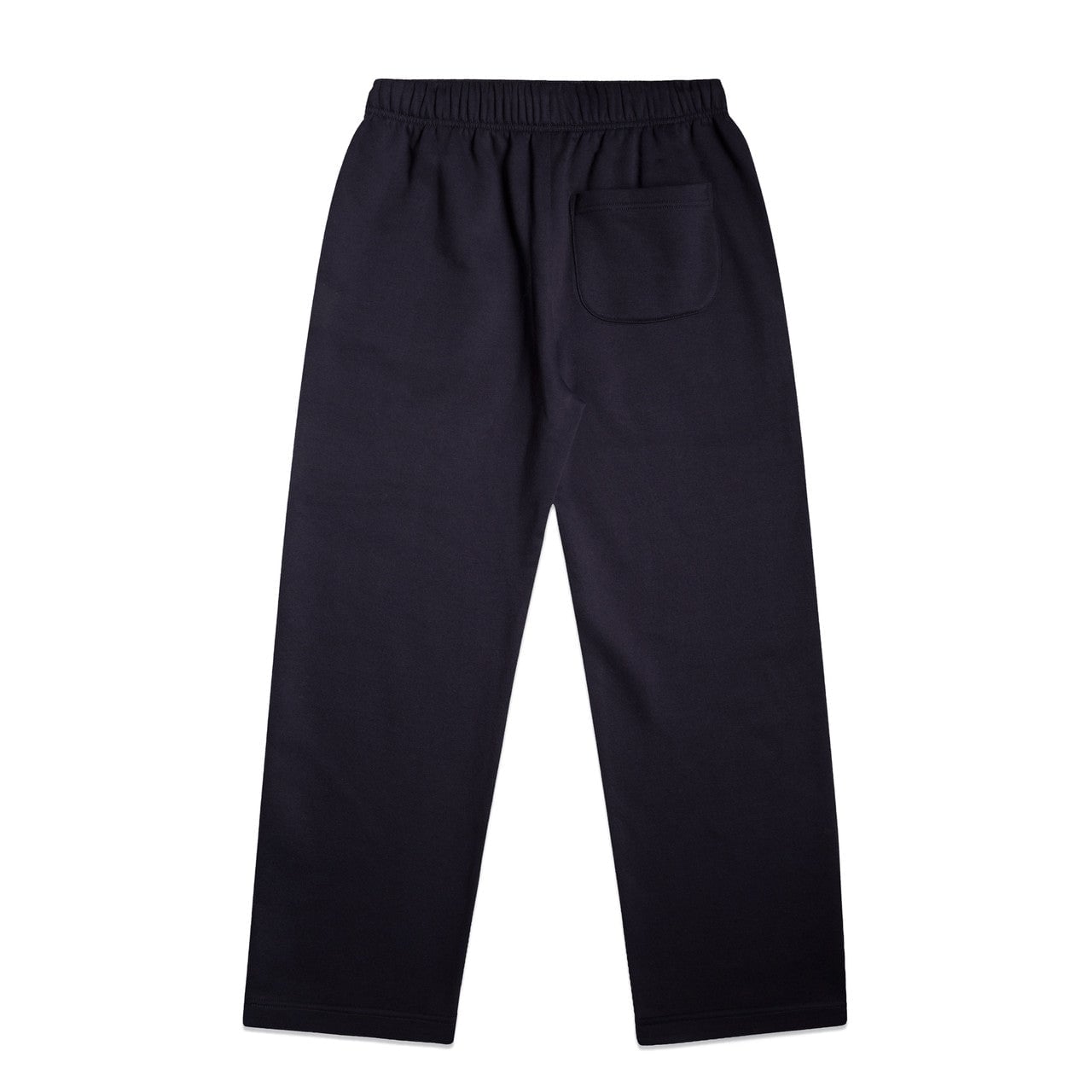 AS Colour Relax Cuffless Track Pants 5942 — ink blue back view, decoration-ready blank