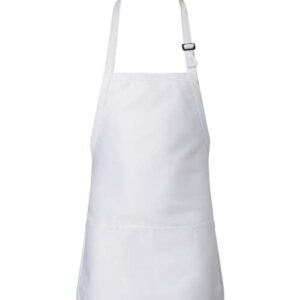 Q-Tees - Full-length Apron With Pouch Pocket | Q4250 - Q-Tees - Custom Apparel by Breaking Free Industries