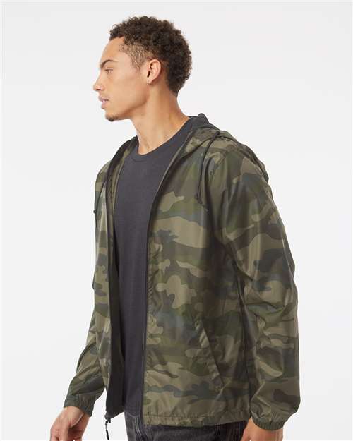 Independent Trading Co. Mens Lightweight Windbreaker F - Independent Trading Co. - Custom Apparel by Breaking Free Industries