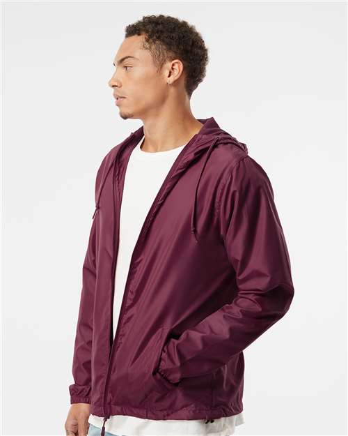 Independent Trading Co. Mens Lightweight Windbreaker F - Independent Trading Co. - Custom Apparel by Breaking Free Industries