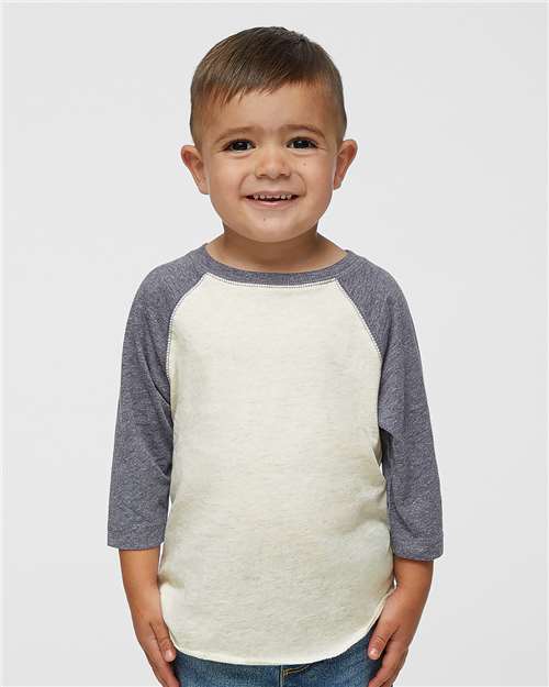 Rabbit Skins 3330 – Natural Heather/ Granite Heather on model