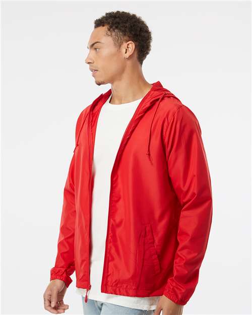Independent Trading Co. Mens Lightweight Windbreaker F - Independent Trading Co. - Custom Apparel by Breaking Free Industries