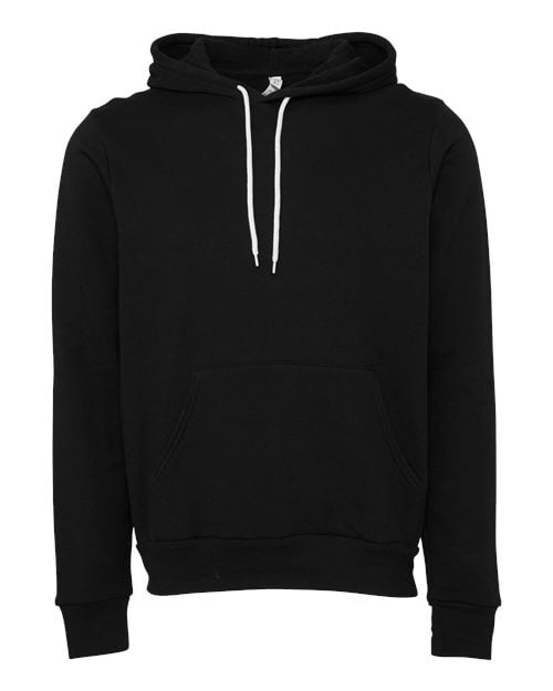 Bella+Canvas 3719 Unisex Sponge Fleece Hoodie — Premium Customizable Hoodie — Asphalt