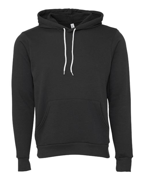 Bella+Canvas 3719 Unisex Sponge Fleece Hoodie — Premium Customizable Hoodie — Asphalt