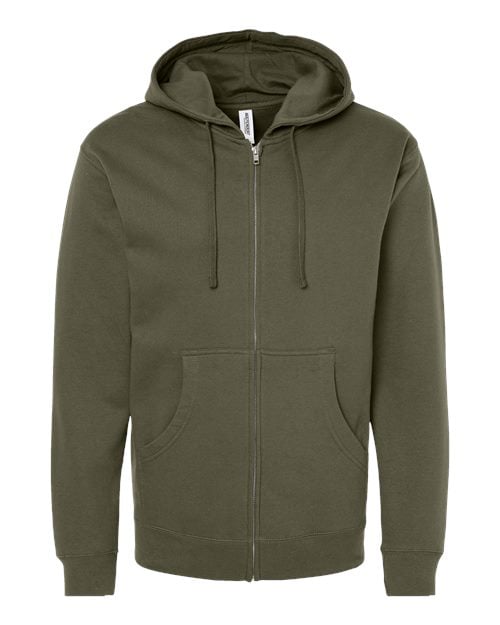 Independent Trading Co. Unisex Midweight Full Zip Hood - Independent Trading Co. - Custom Apparel by Breaking Free Industries