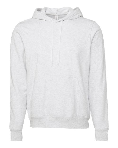 Bella+Canvas 3719 Unisex Sponge Fleece Hoodie — Premium Customizable Hoodie — Ash