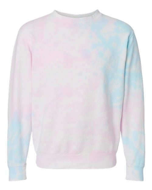 Independent Trading Co. Unisex Midweight Tie Dyed Crew - Independent Trading Co. - Custom Apparel by Breaking Free Industries