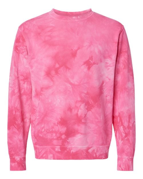 Independent Trading Co. Unisex Midweight Tie Dyed Crew - Independent Trading Co. - Custom Apparel by Breaking Free Industries