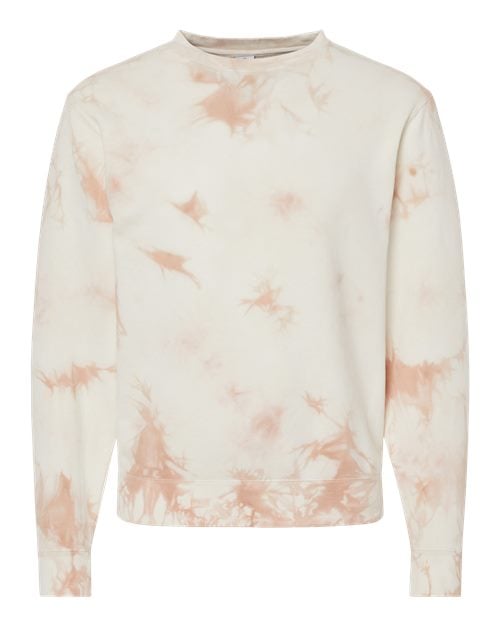 Independent Trading Co. Unisex Midweight Tie Dyed Crew - Independent Trading Co. - Custom Apparel by Breaking Free Industries