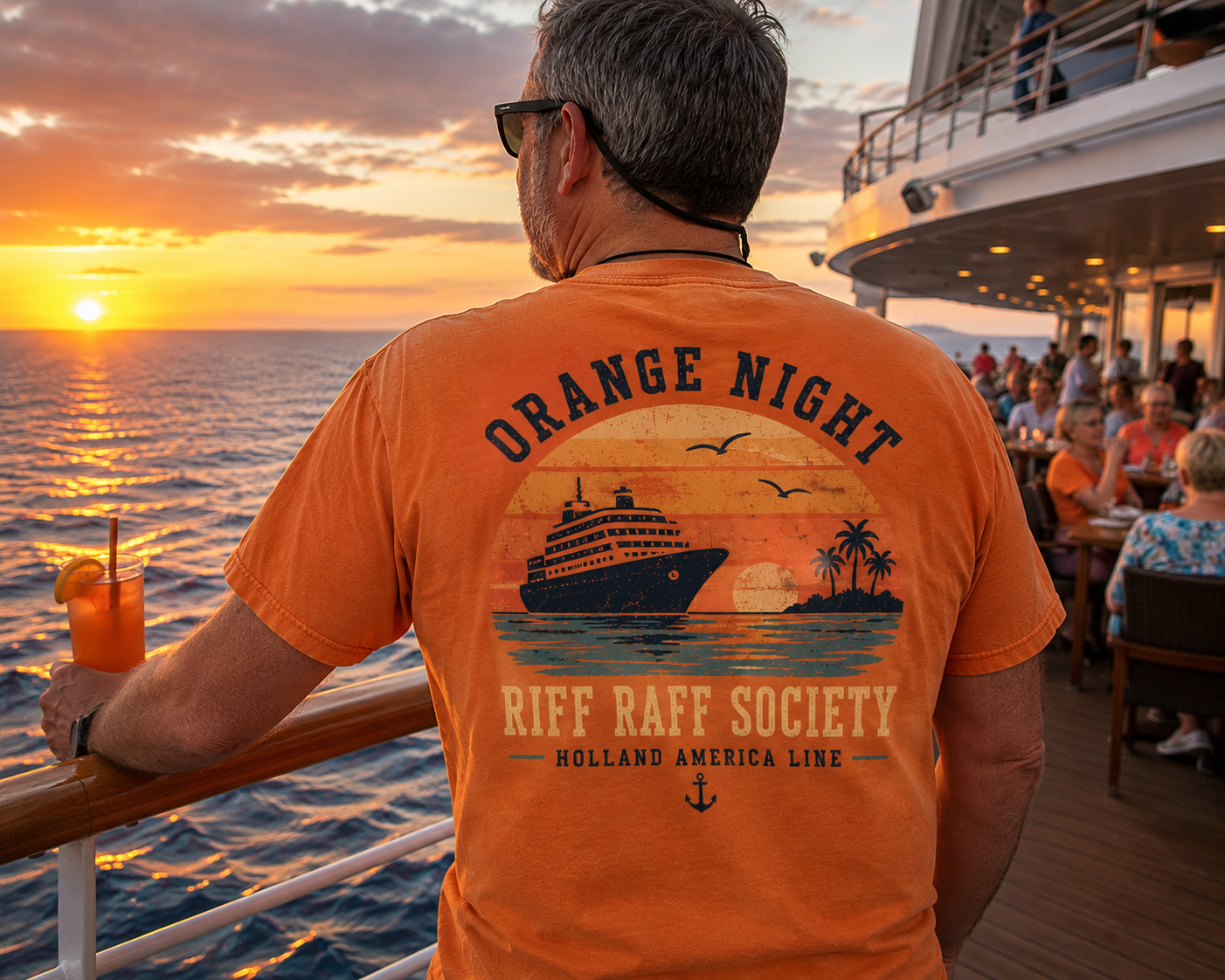 Club Riff Raff – Holland America Social Club Tee