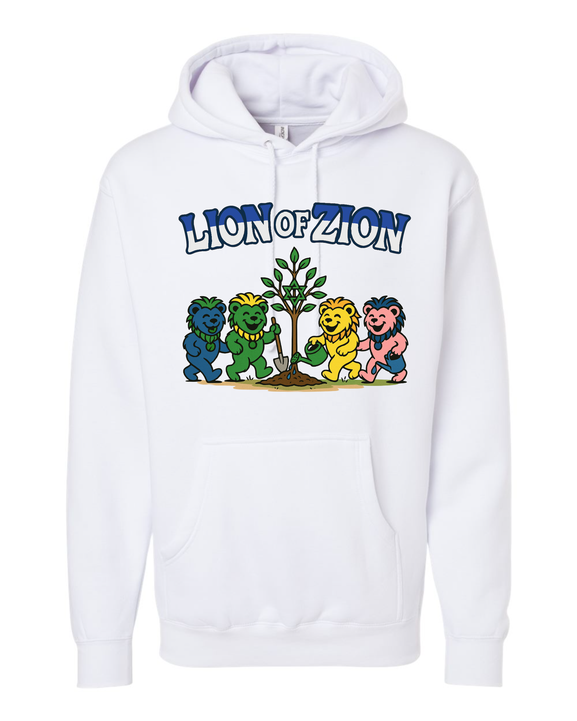 Breaking Free Industries - JNF Inspired Lion Of Zion - Breaking Free Industries - Custom Apparel by Breaking Free Industries