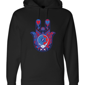 Jerry Hamsa Graphic Hoodie — Lion of Zion by Breaking - Breaking Free Industries - Custom Apparel by Breaking Free Industries