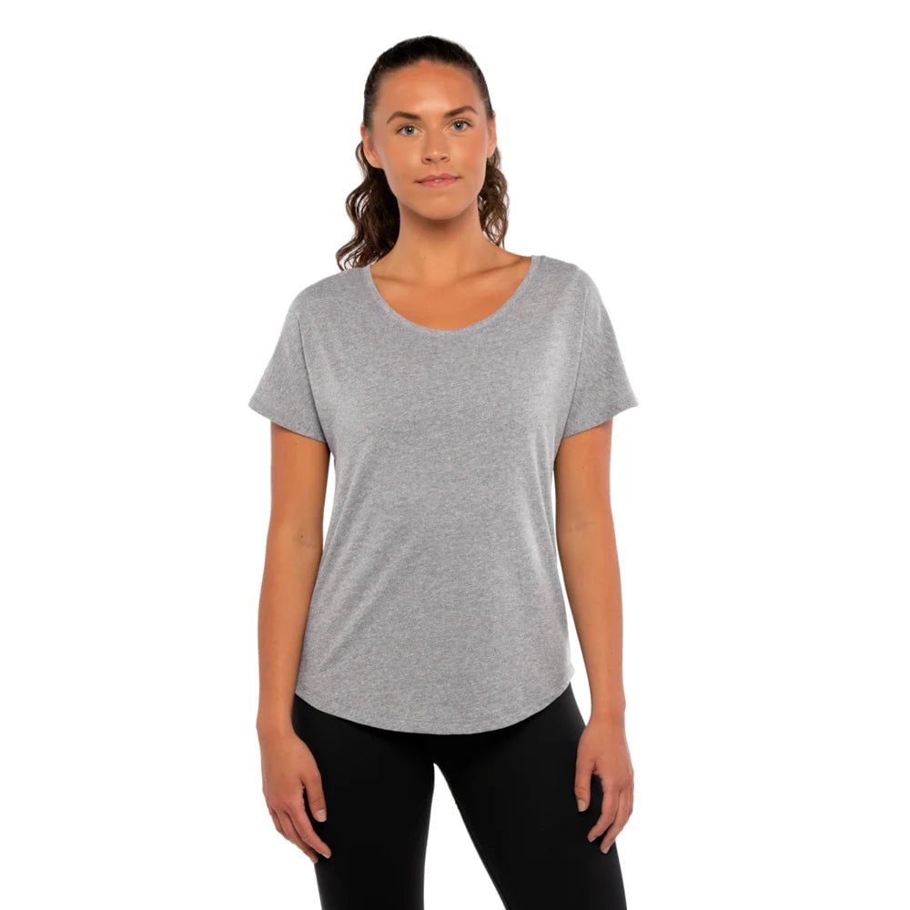 Next Level Women’s Triblend Dolman T-Shirt | 6760 - Next Level - Custom Apparel by Breaking Free Industries