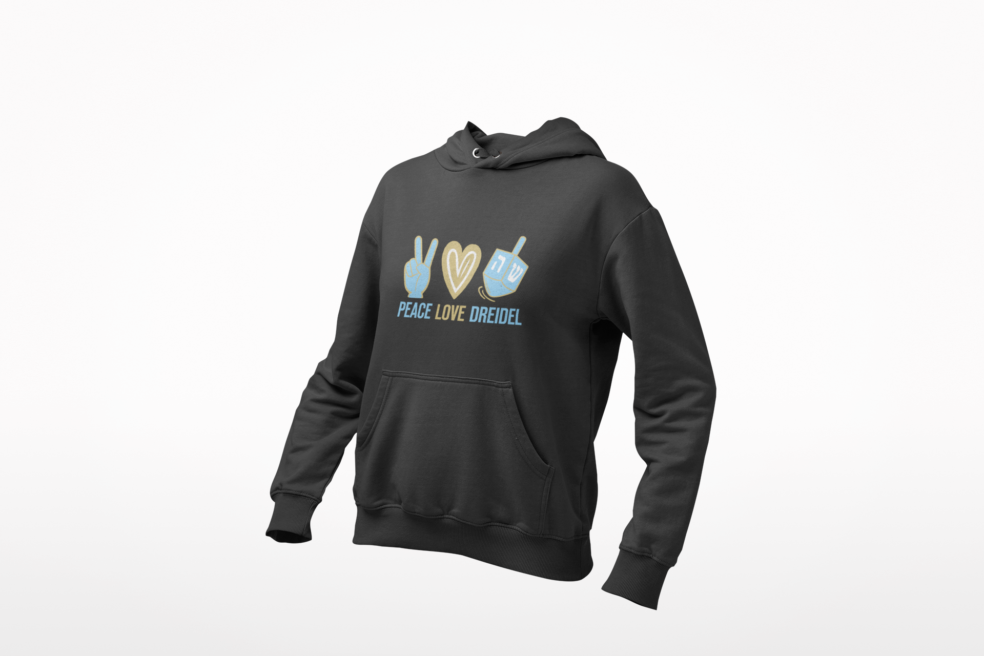 Lion of Zion Apparel - Lion Of Zion Chanukkah Peace Love - Lion of Zion Apparel - Custom Apparel by Breaking Free Industries
