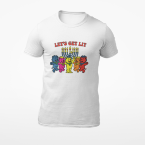 Lion of Zion Apparel - Lion Of Zion Chanukkah Lets Get Li - Lion of Zion Apparel - Custom Apparel by Breaking Free Industries