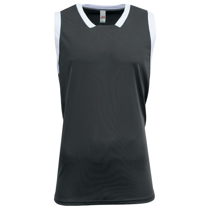 A4 Single Ply Basketball Jersey- Performance | N2505 - A4 - Custom Apparel by Breaking Free Industries
