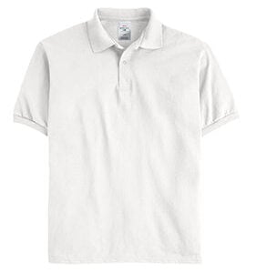 Hanes Men's EcoSmart® Jersey Polo | 054X - Hanes - Custom Apparel by Breaking Free Industries