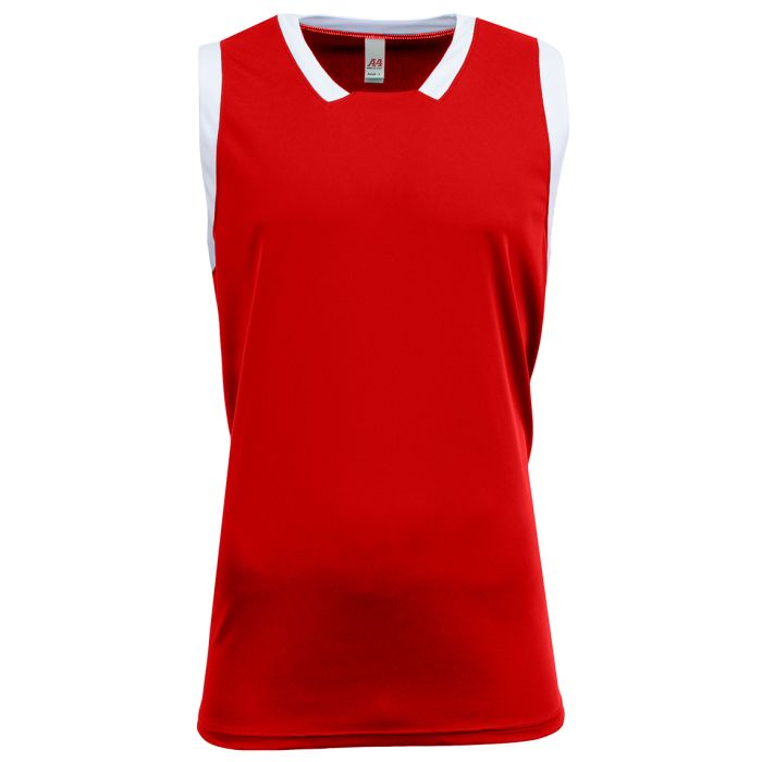 A4 Single Ply Basketball Jersey- Performance | N2505 - A4 - Custom Apparel by Breaking Free Industries