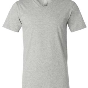 BELLA + CANVAS Unisex Heather CVC V-Neck Tee | 3005CVC - Athletic Heather