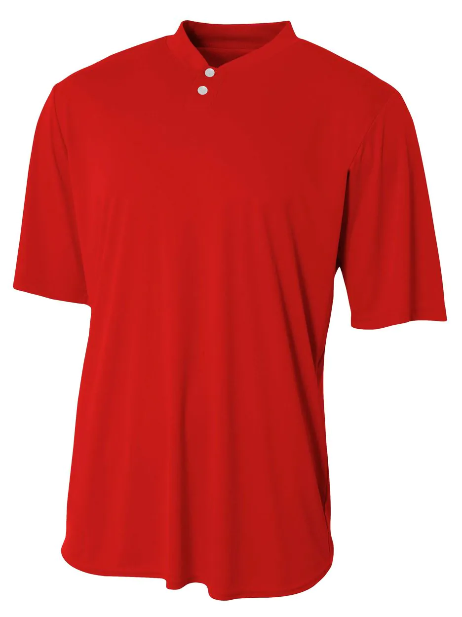 Tech Performance Henley | N3143 - Scarlet