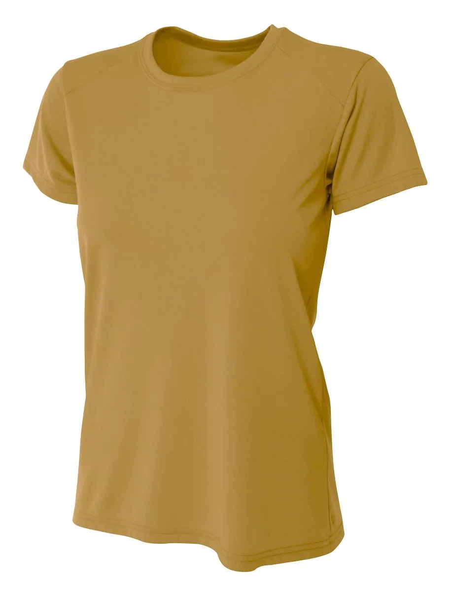Women's Cooling Performance Crew | NW3201 - Vegas Gold