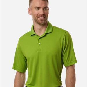 CORE365 Nova Performance Pique Polo | CE108 - Acid Green front view