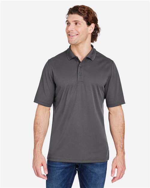 CORE365 CE104 men’s snag-resistant performance polo in Carbon