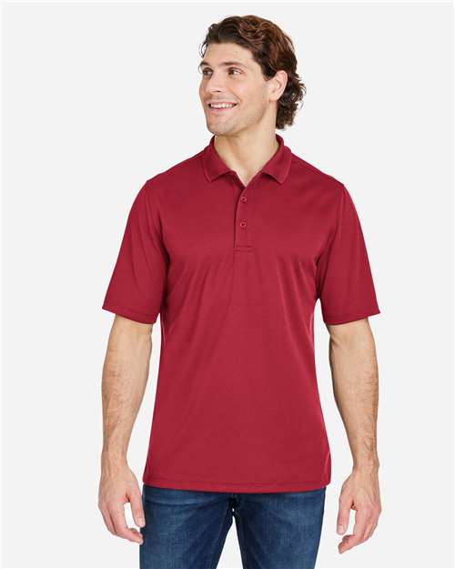 CORE365 CE104 men’s snag-resistant performance polo in Classic Red