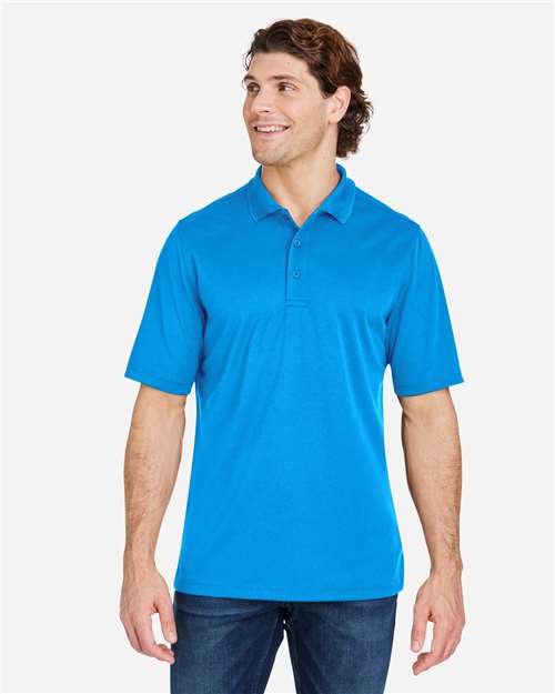 CORE365 CE104 men’s snag-resistant performance polo in Electric Blue