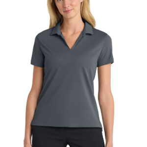 Nike Women's Dri-FIT Micro Pique 2.0 Polo | 14173 - Anthracite