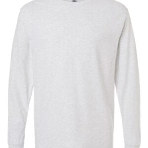 Gildan Heavy Cotton Long-Sleeve T-Shirt | 5400 - Ash front view