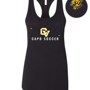 Capo Soccer Women's Racerback Tank — Black