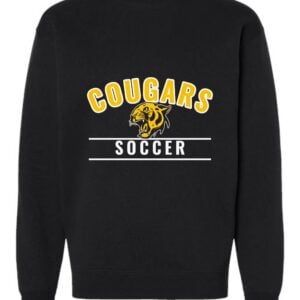 Cougars Soccer Crewneck Sweatshirt — Capo Valley Varsity Arch