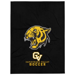 Capistrano Valley Soccer Throw Blanket — 60″ × 80″
